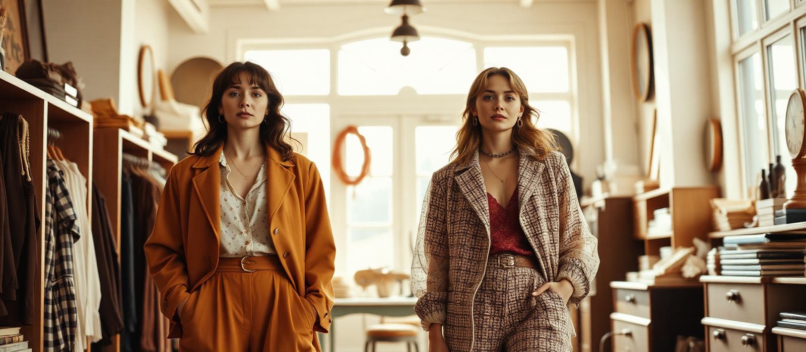 Hip Standard styling — curated vintage looks