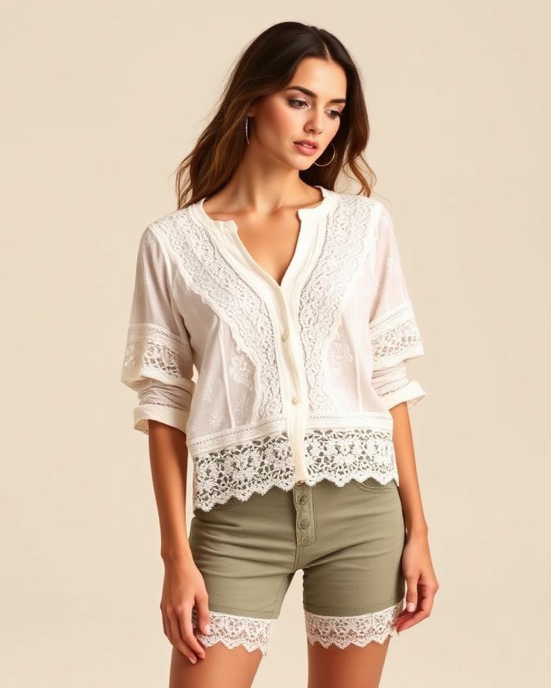 Wren Panelled Blouse
