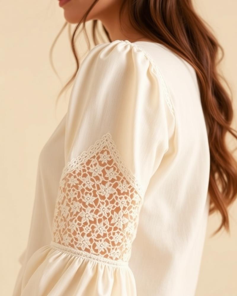 Wren Panelled Blouse alternate view