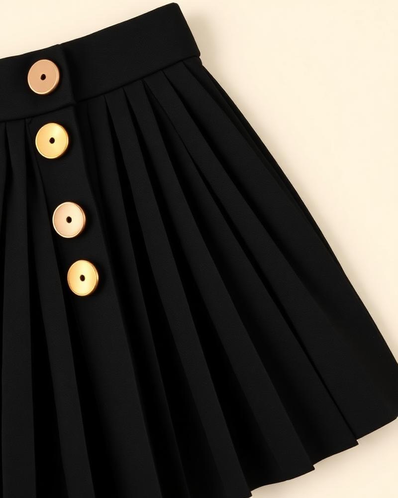 Quinn Pleated Short alternate view