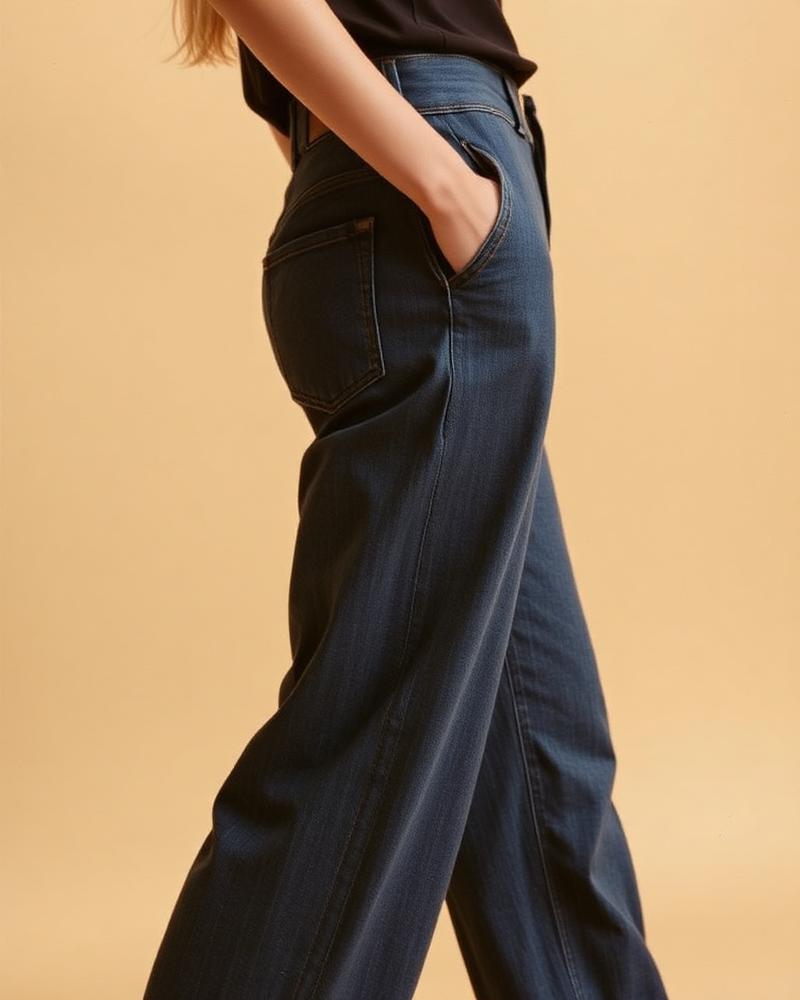 Sable Wide-Leg Denim alternate view